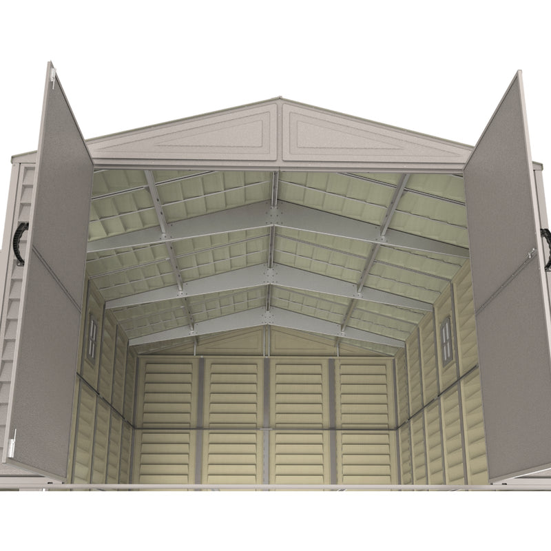 10.5x26 ft Vinyl Garage shed 15326 07