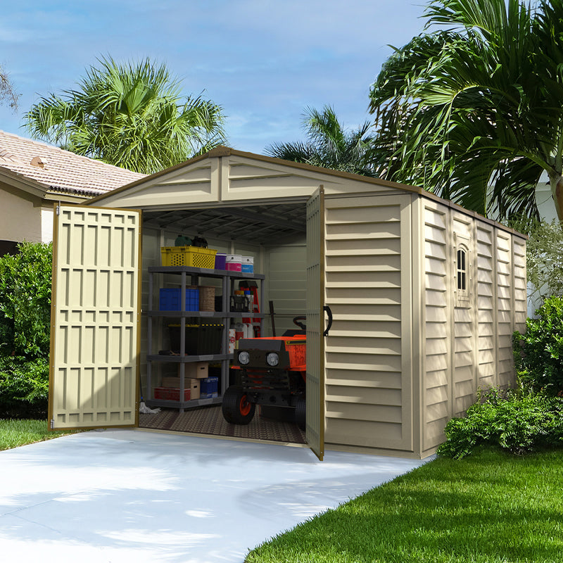 10x13 ft Plus Vinyl Storage Shed 04