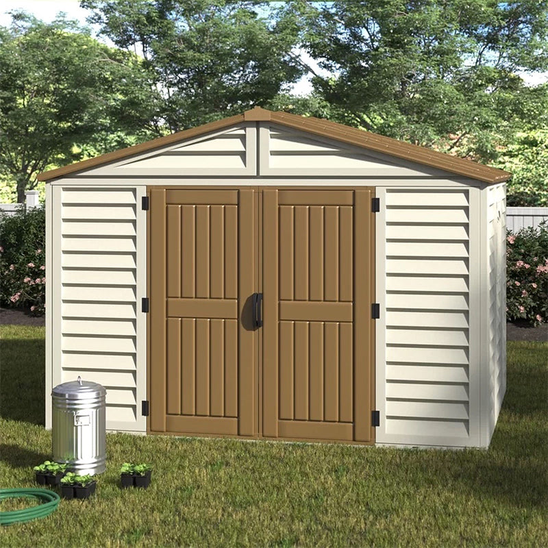 10x8 ft Plus Vinyl Storage Shed 01