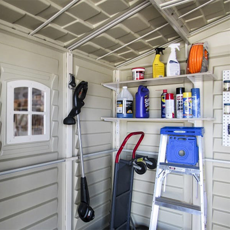 10x8 ft Plus Vinyl Storage Shed 08