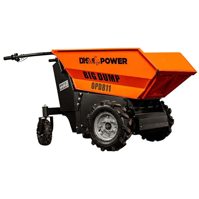 1100 Lb 48V Electric Hydraulic Dump Cart