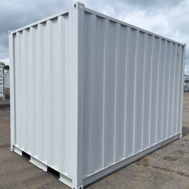 12' Small Cubic Shipping Container, Rollup Door