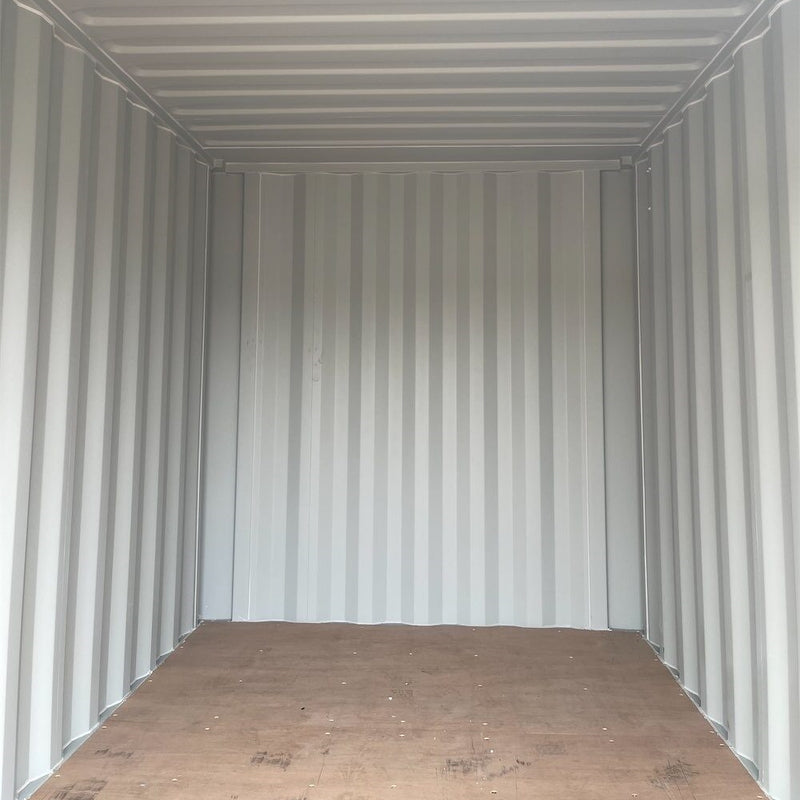 12' Small Cubic Shipping Container, Rollup Door