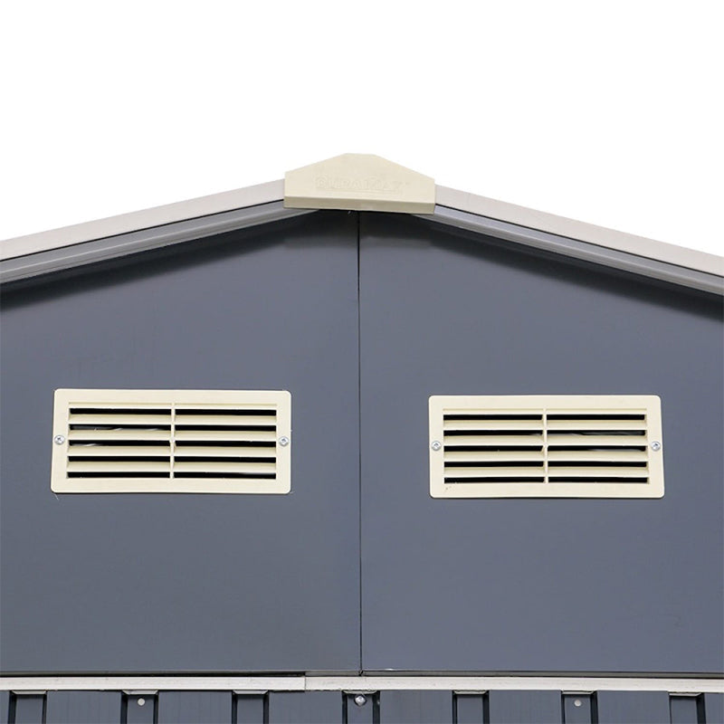 12x20ft Metal Garage Shed 06