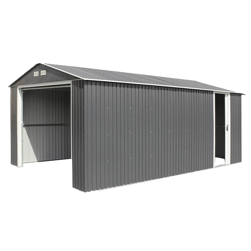 12x20ft Metal Garage Shed 14