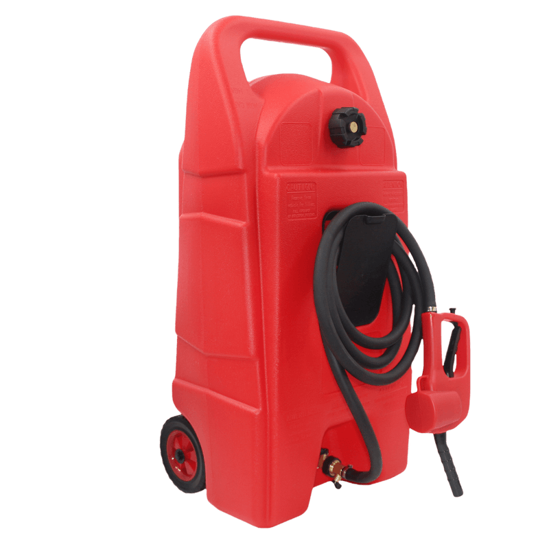 15 Gallon Gas Caddy With Wheels, Fuel Storage Tank