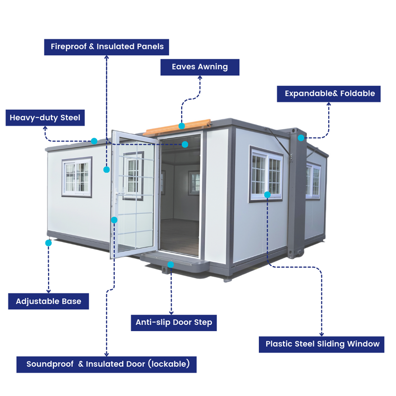 [AS-IS] Expandable Prebuilt Home 15ft x 20ft