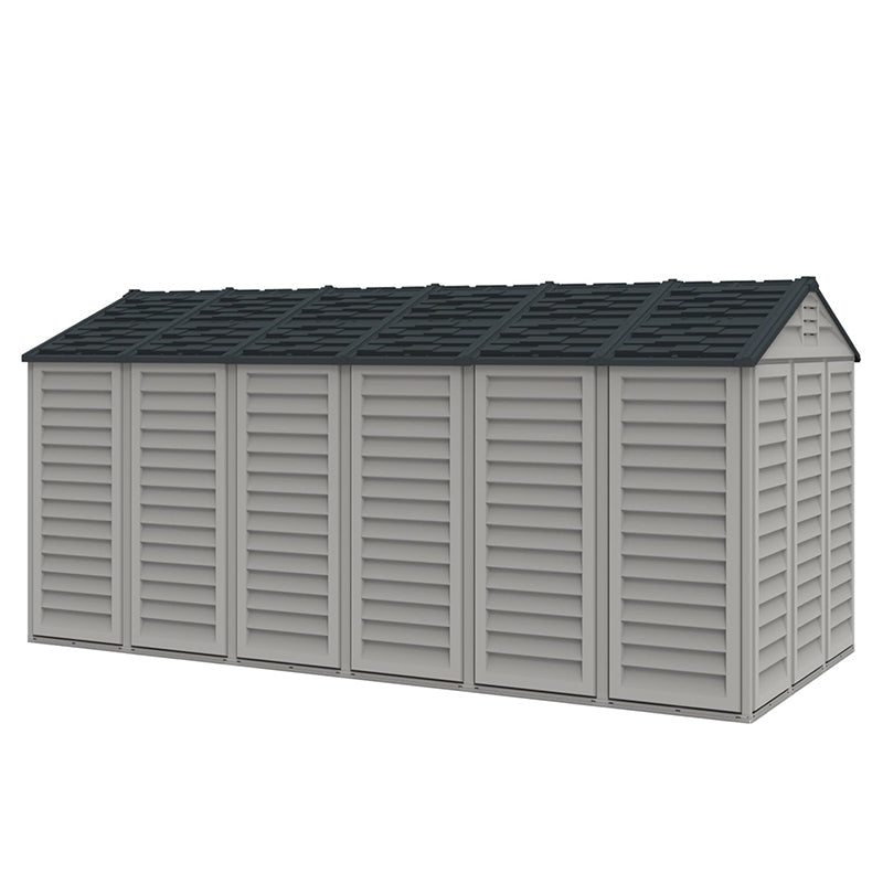 15×8 ft APEX PRO Storage Shed With Foundation Kit