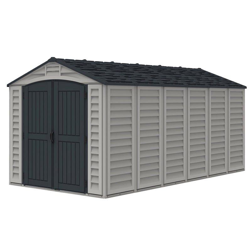 15×8 ft APEX PRO Storage Shed With Foundation Kit