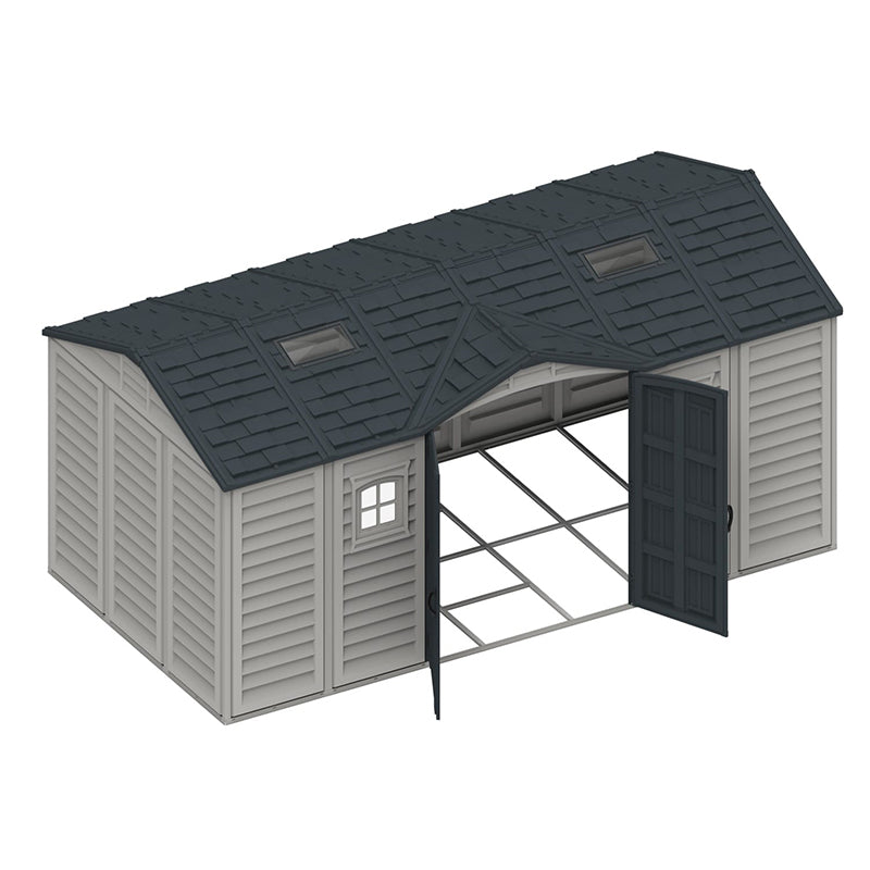 15×8 ft APEX PRO Storage Shed With Foundation Kit