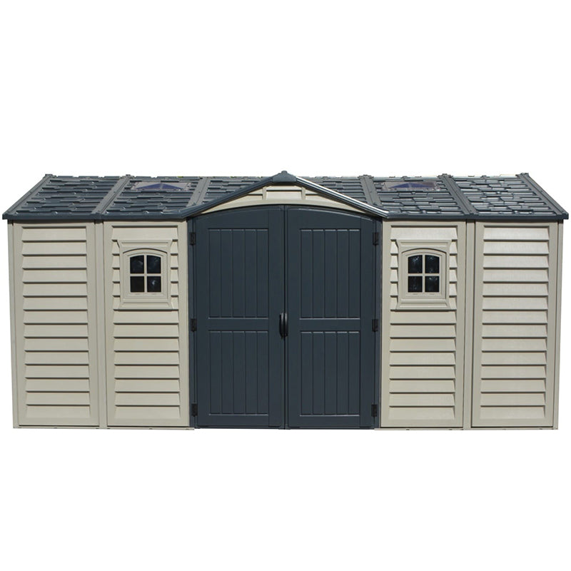 15×8 ft APEX PRO Storage Shed With Foundation Kit