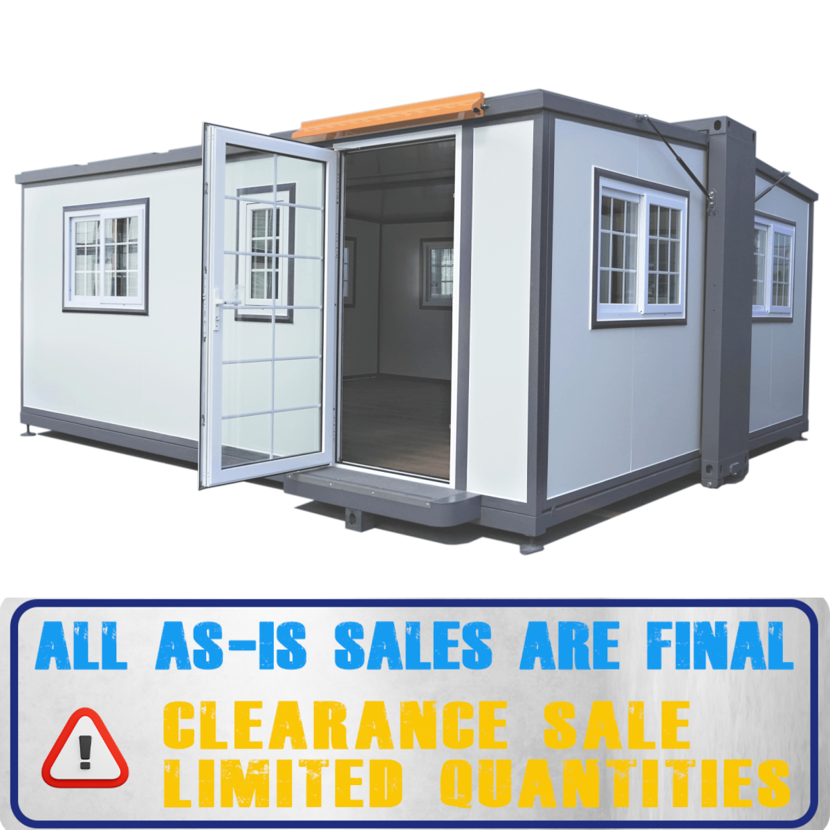 [AS-IS] Expandable Prefab Tint House 16½ft x 20ft