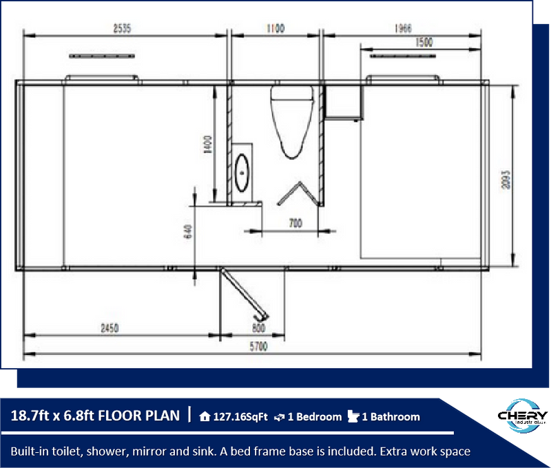 [CLEARANCE] 20ft Outdoor Living and Working Tiny House