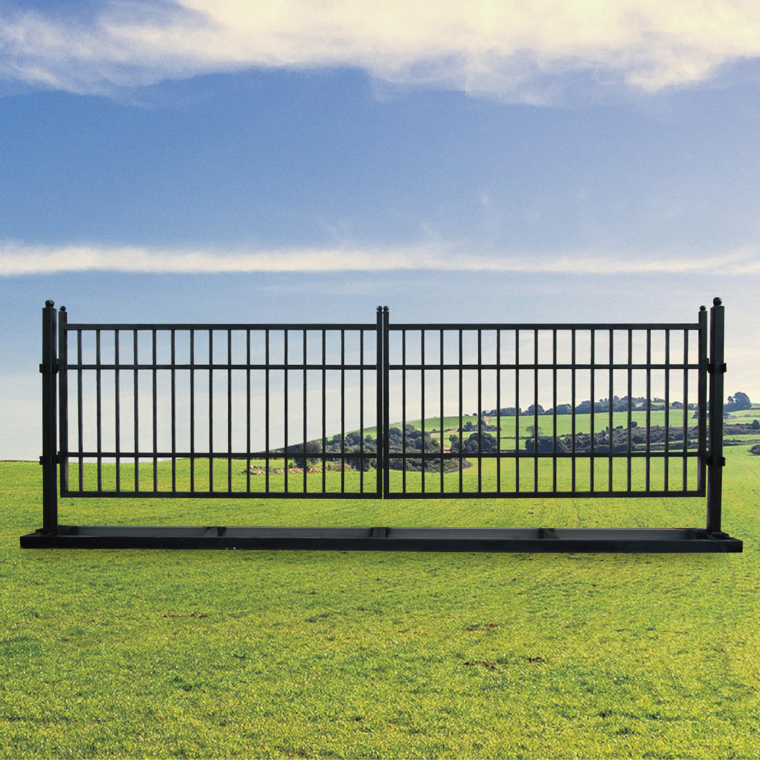 [BARGAIN]20ft Farm Metal Driveway Gate