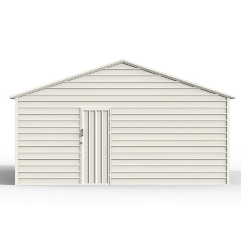 23' x 40' Three Car Garage Shed with Side Entry Door