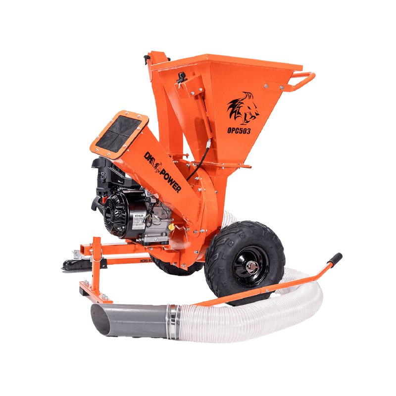 3" 7 Hp 208cc Disk Chipper Shredder Vacuum Combo