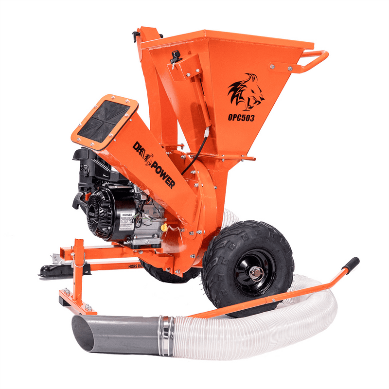 3" 7 Hp 208cc Disk Chipper Shredder Vacuum Combo