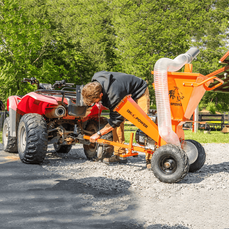 3" 7 Hp 208cc Disk Chipper Shredder Vacuum Combo