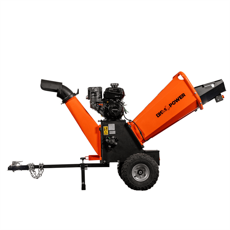 4" 7 HP 208cc Kinetic Drum Chipper