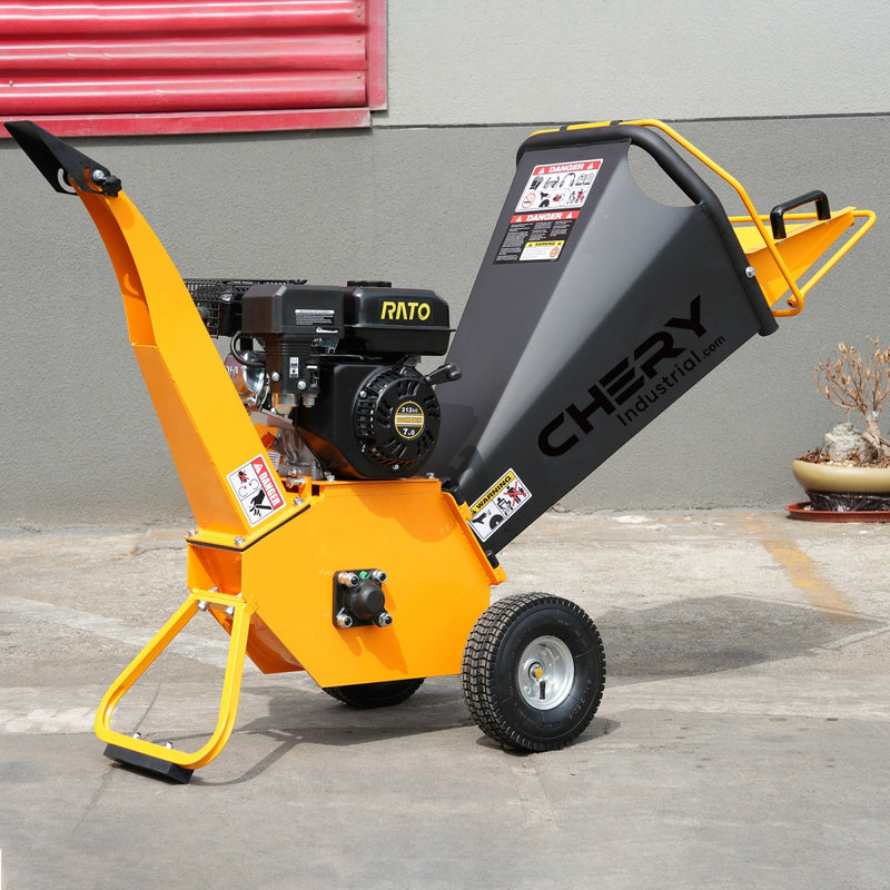 4" 7 HP 212cc Wood Chipper Shredder Machine