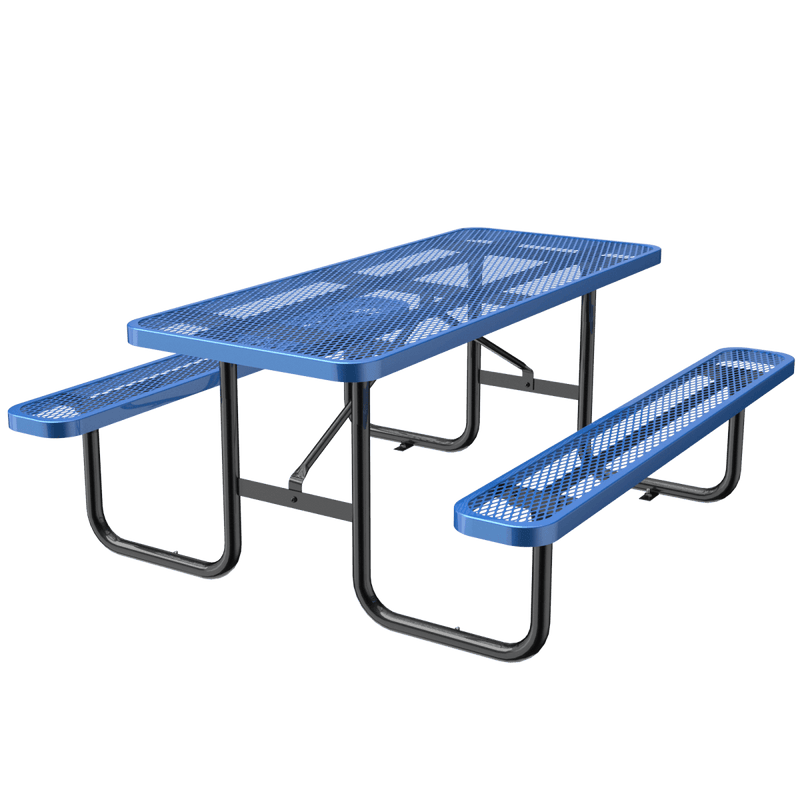 6 ft Metal Picnic Tables