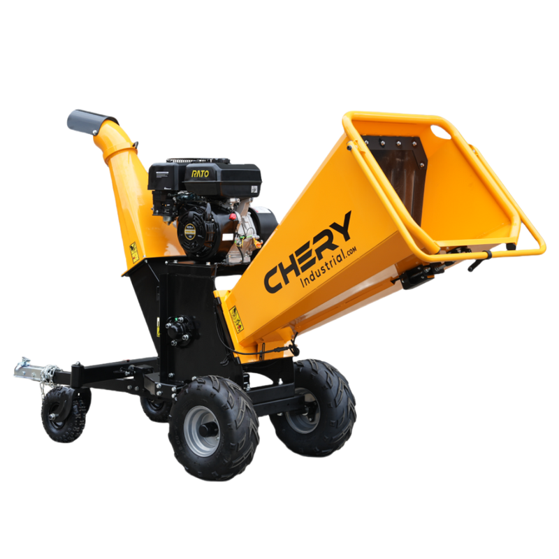 6" 15 HP 420cc Gas Powered Wood Chipper