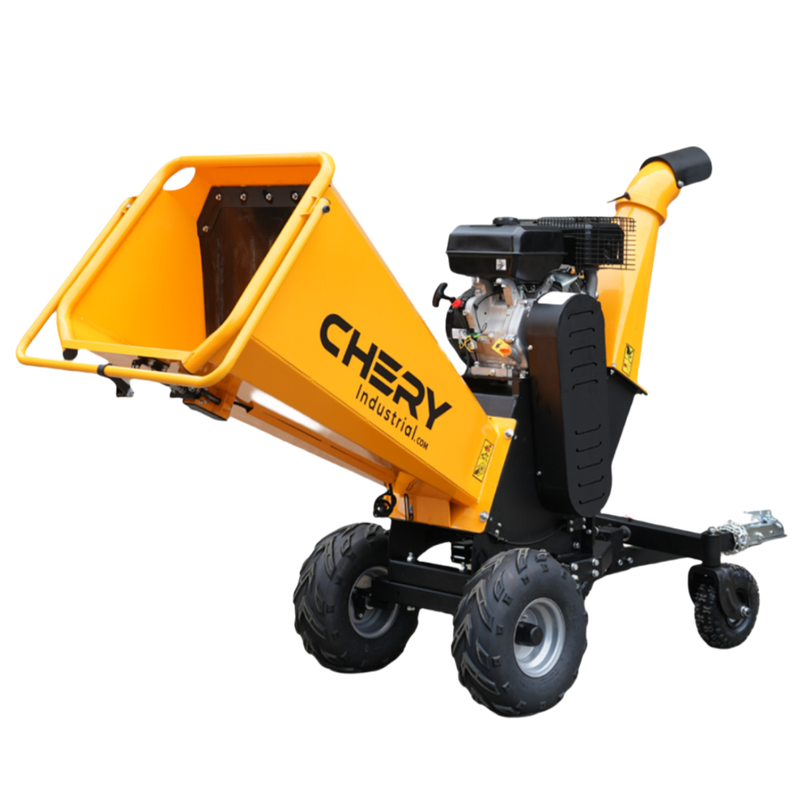 6" 15 HP 420cc Gas Powered Wood Chipper