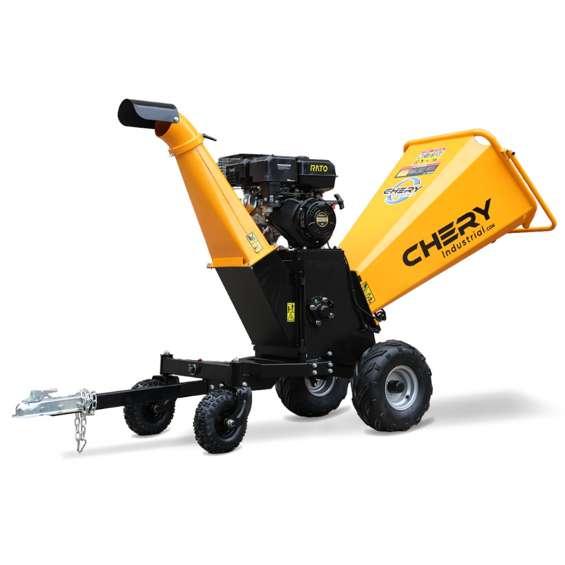 6" 15 HP 420cc Gas Powered Wood Chipper