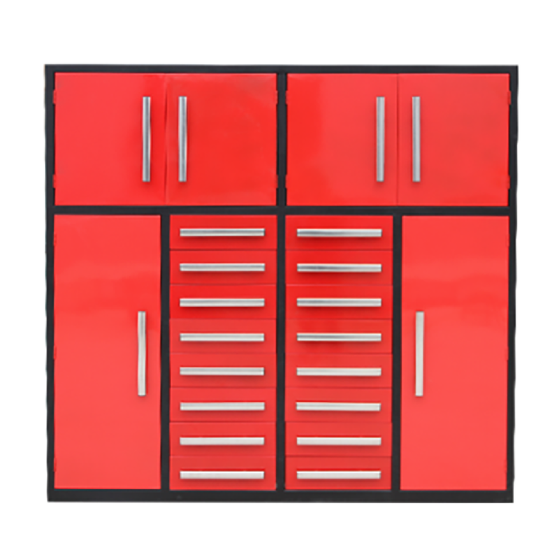 7' Garage Storage Cabinets (16 Drawers)