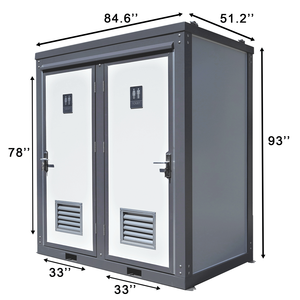 [AS-IS] 2 Private Toilet Portable Restroom