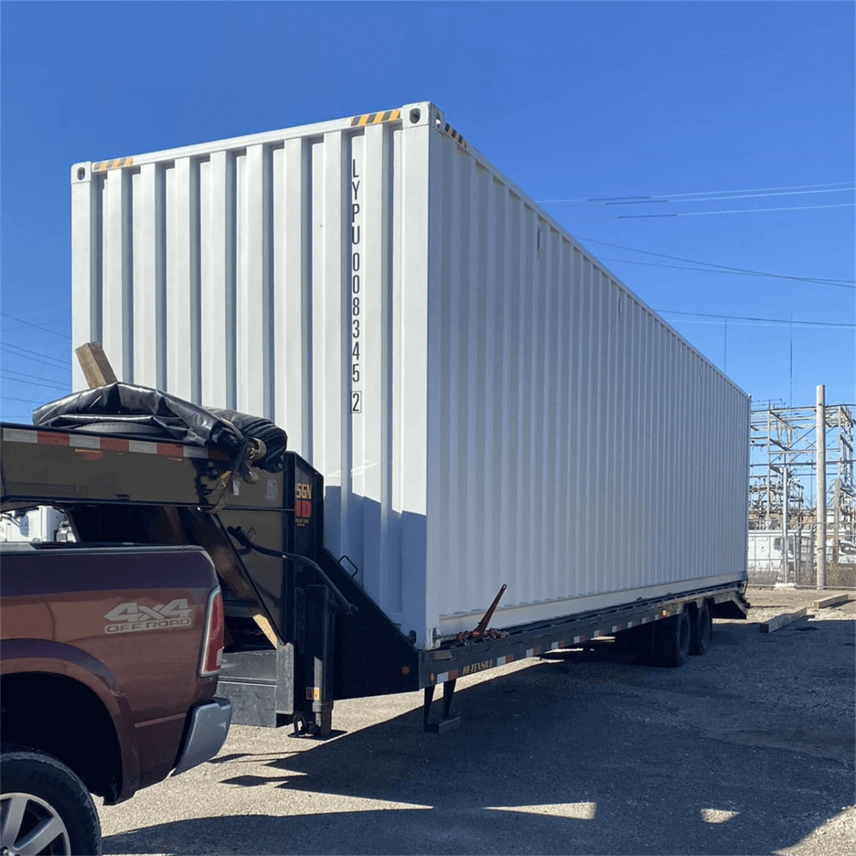 [AS-IS] 40ft Shipping Container with 4 Side Doors, Unused