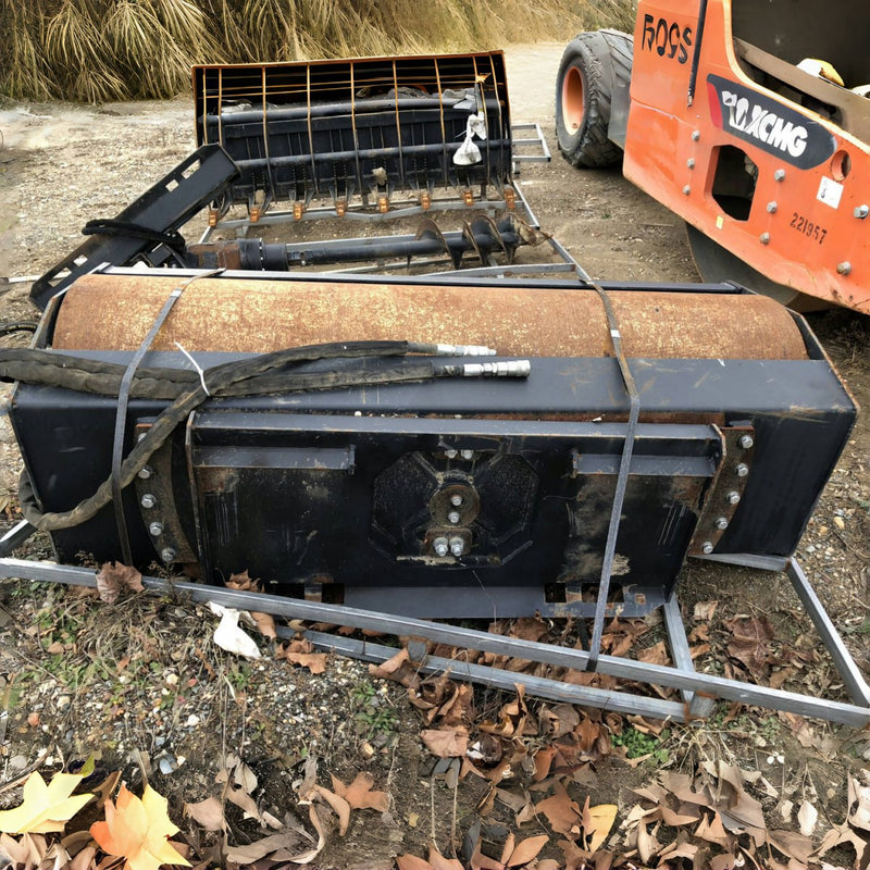 [AS-IS] Skid Steer 72" Vibratory Roller