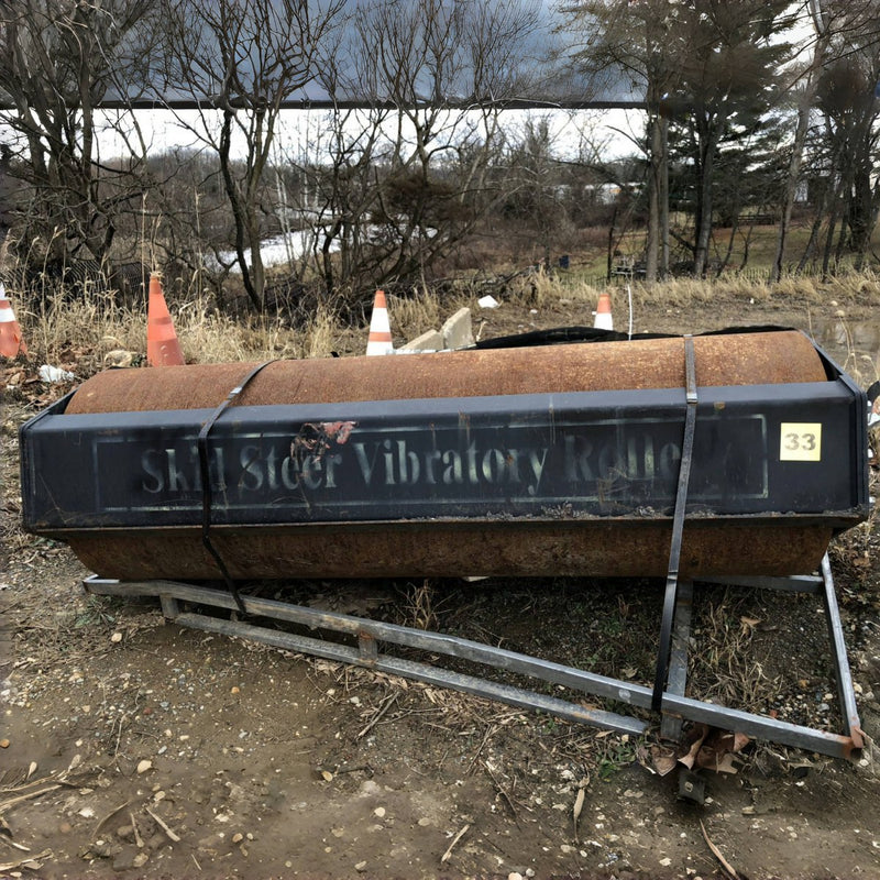 [AS-IS] Skid Steer 72" Vibratory Roller