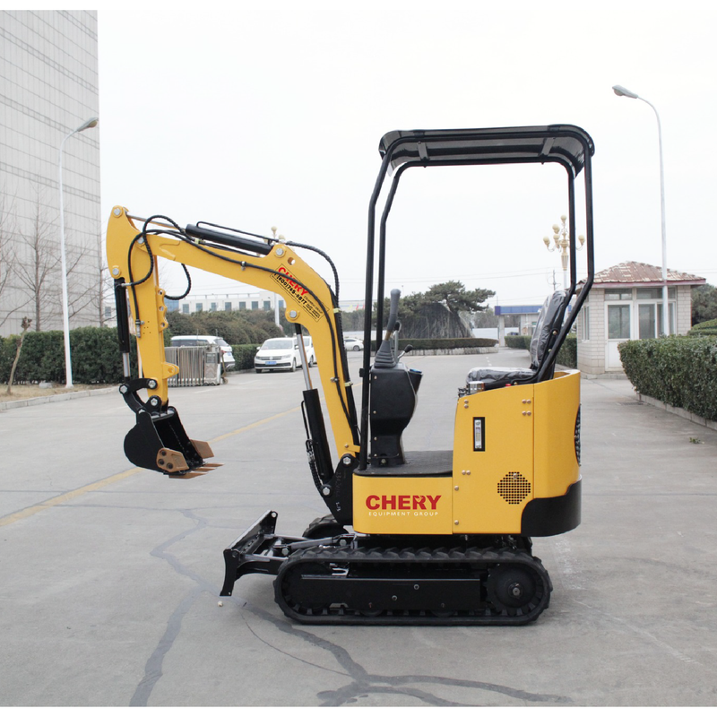 CHERY EQUIPMENT GROUP 12 Series Mini Crawler Excavator with 5 attachments