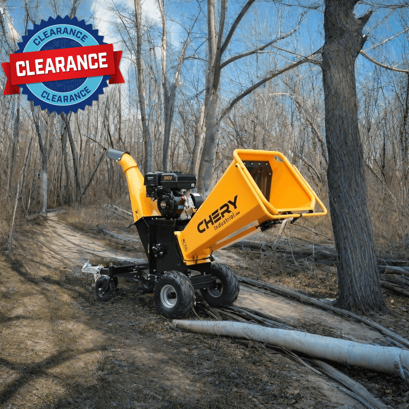 [CLEARANCE] 6" 15HP 420cc Gas Powered Wood Chipper Shredder