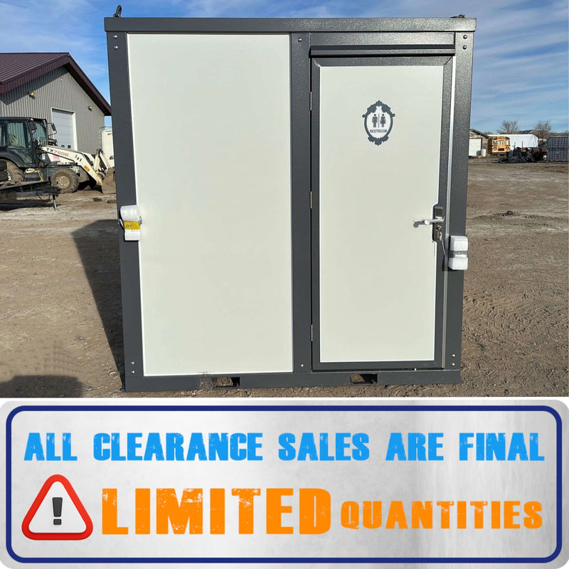 [CLEARANCE] Portable Shower Room with Sink & Toilet