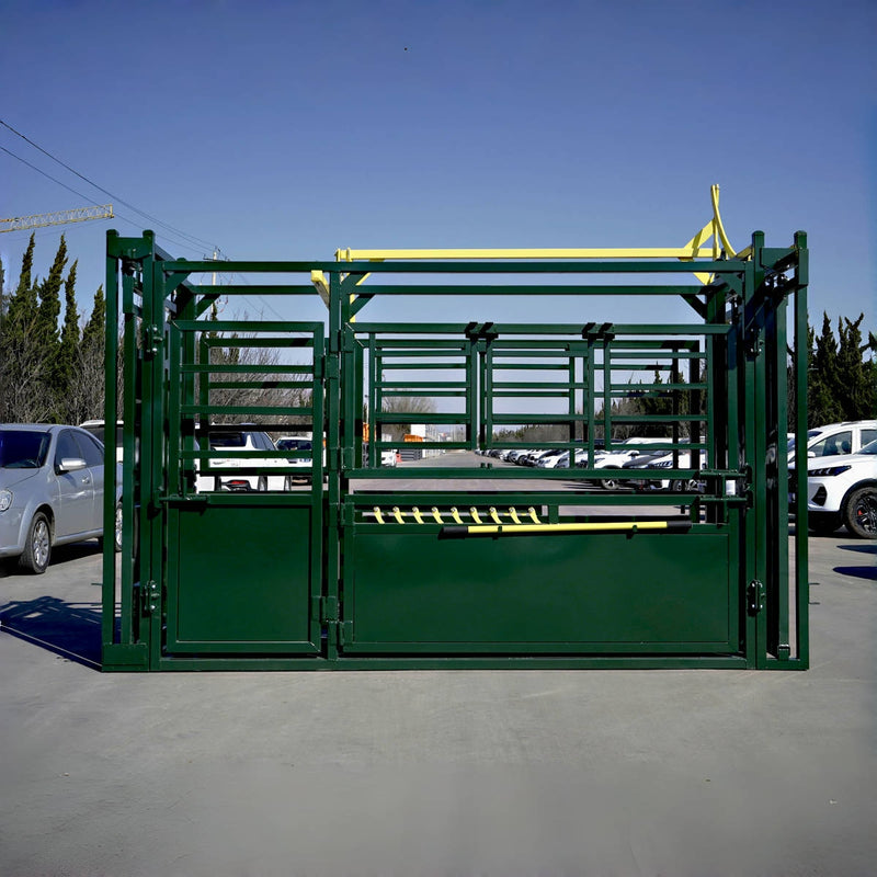 Cattle Squeeze Chute Manual Headgate