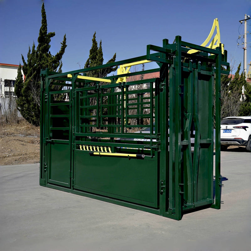 Cattle Squeeze Chute Manual Headgate