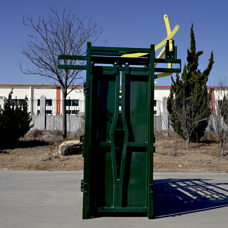 Cattle Squeeze Chute Manual Headgate