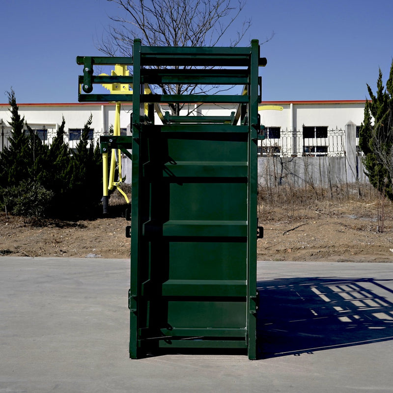 Cattle Squeeze Chute Manual Headgate