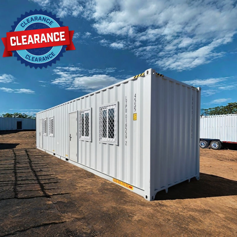 [CLEARANCE] 40ft Container House with 2 Individual Bedrooms