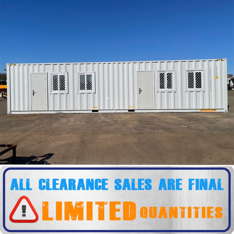 [CLEARANCE] 40ft Container House with 2 Individual Bedrooms