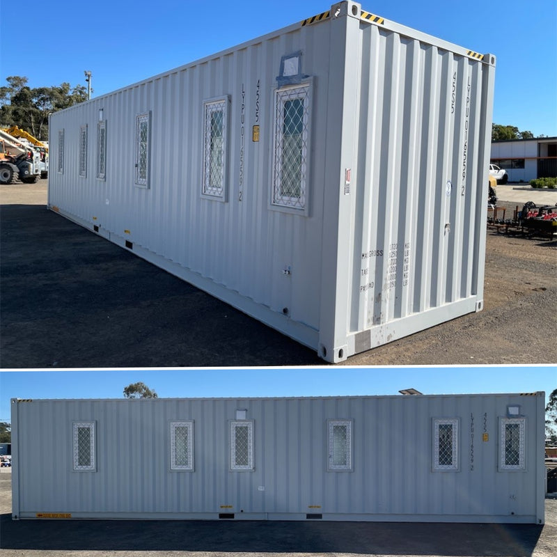 [CLEARANCE] 40ft Container House with 2 Individual Bedrooms