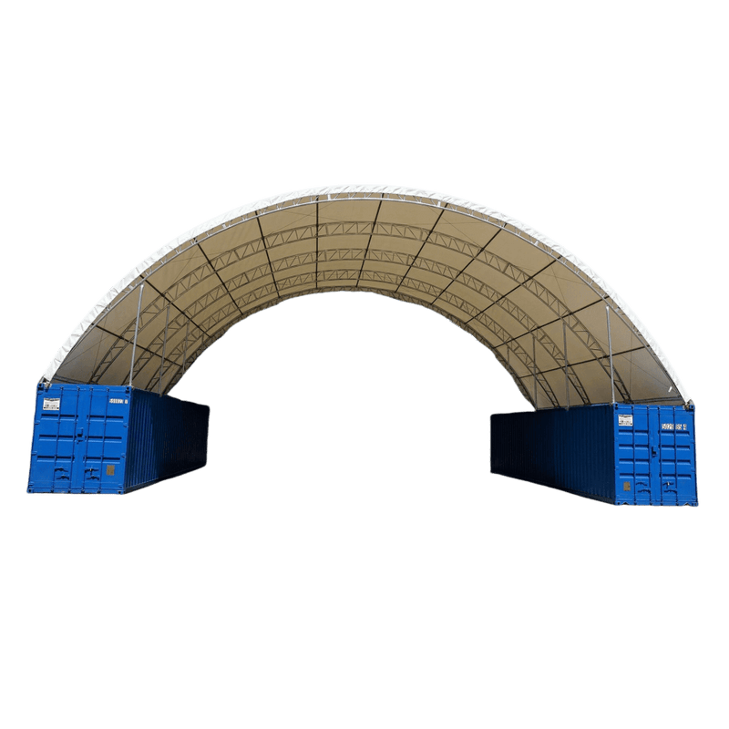 Shipping Container Canopy Shelter Double Truss 40'x40'