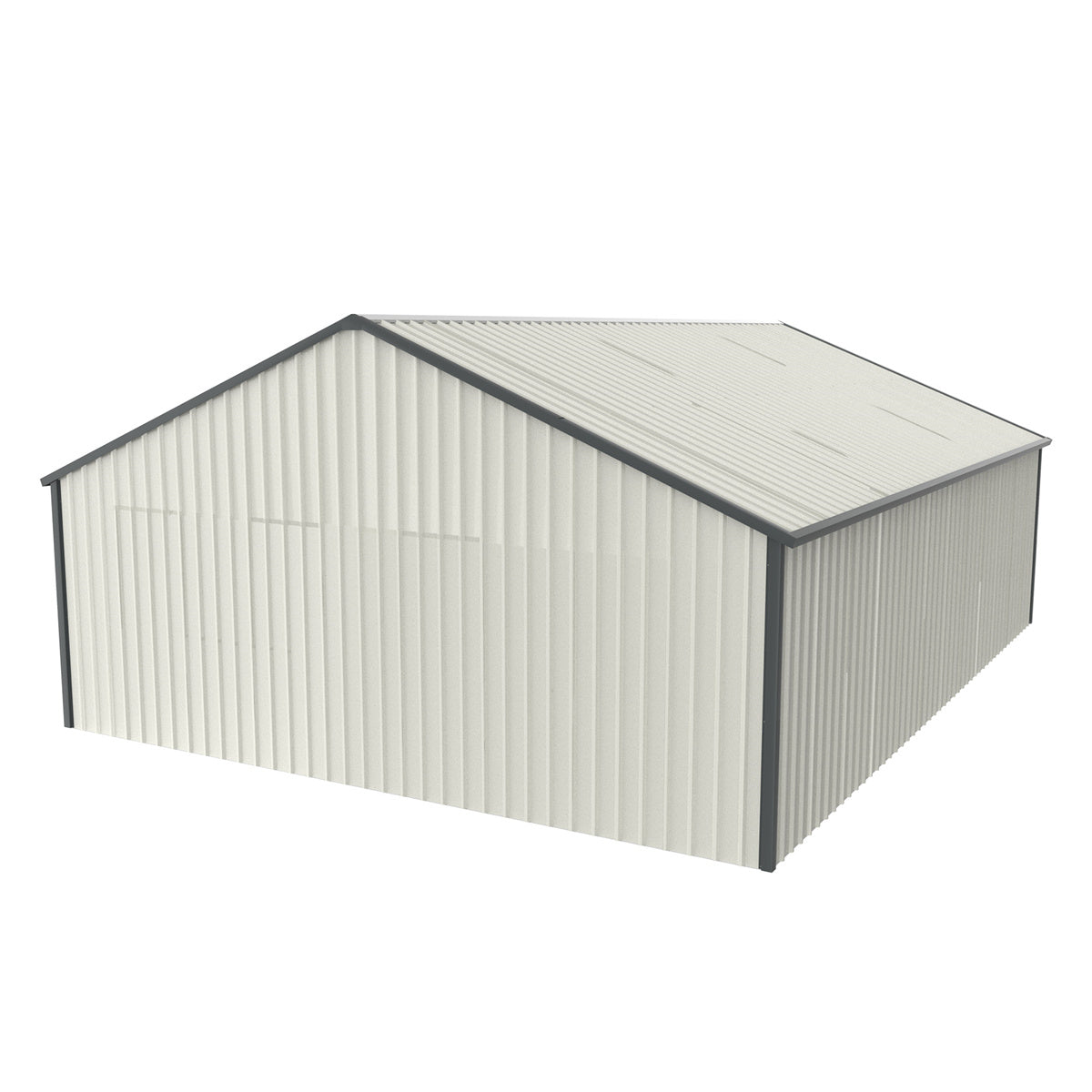 [CLEARANCE] 25' x 33' Double Garage Metal Shed