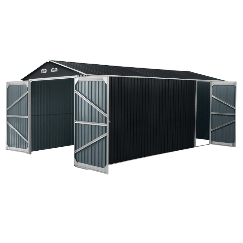 [AS-IS] Metal Storage Shed 13x20ft, Classical Model