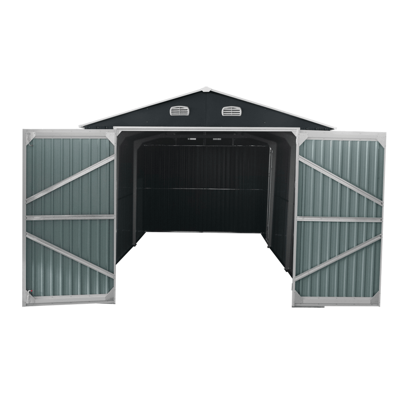 [AS-IS] Metal Storage Shed 13x20ft, Classical Model