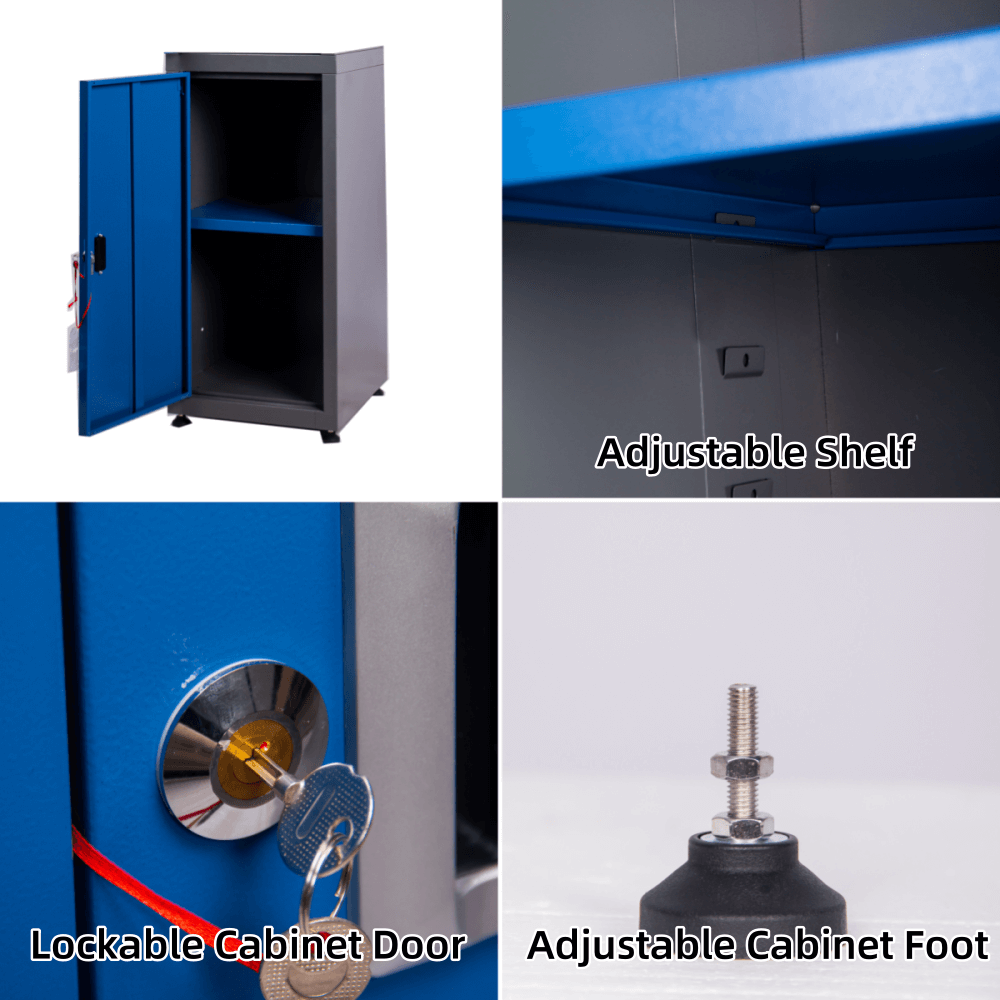 [AS-IS] Lockable Tool Cabinet with Adjustable Foot