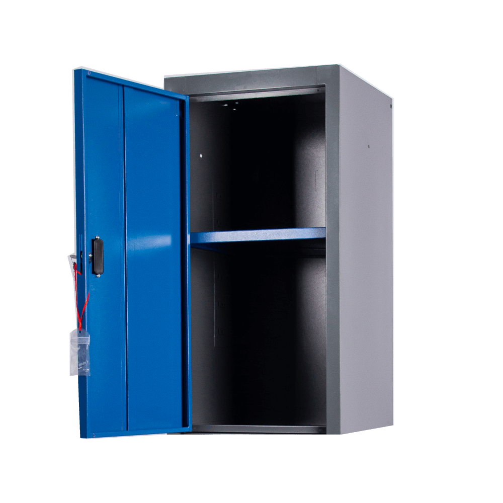 [AS-IS] Lockable Storage Cabinet with Adjustable Shelf