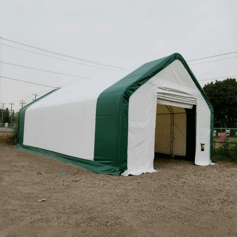 Double Truss Storage Shelter W20'xL33'xH16'
